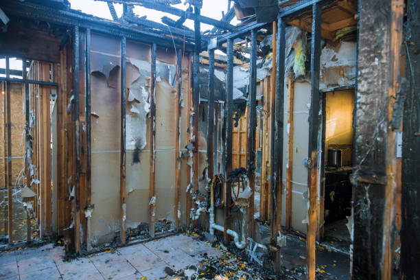 Professional Fire Damage Repair technician working in Aloha, OR